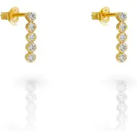 Orphelia 'Bling' Tropfenohrringe aus 925er Sterlingsilber für Damen - Gold ZO-7547/G