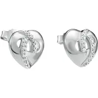 Orphelia 'Amore' Ohrstecker für Damen aus 925er Sterlingsilber - Silber ZO-7577