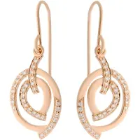 Orphelia 'Celine' Tropfenohrringe aus 925er Sterlingsilber für Damen - Rosé ZO-7114/RG