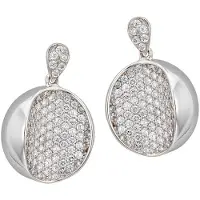 Orphelia Damen-Ohrhänger aus 925er Sterlingsilber – Silber ZO-5936