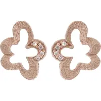 Orphelia 'Malenia' Ohrstecker aus 925er Sterlingsilber für Damen - Rosé ZO-7077/1