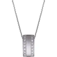 Orphelia Damen-Kette aus 925er Sterlingsilber mit Anhänger – Silber ZH-4575