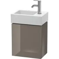 Duravit Waschtischunterbau L-CUBE 400x364x241mm Ans re fla grey hochglanz