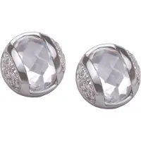 Orphelia Ohrstecker für Damen, 925 Sterlingsilber, Silber ZO-5911