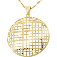 Orphelia Damen-Kette aus 925er Sterlingsilber mit Anhänger – Gold ZK-7189/G