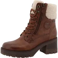 Mustang Shoes Winterstiefelette "Caro" Winterboots mit Blockabsatz