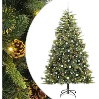 vidaXL Fedde (mit LEDs und weissen Bällen)