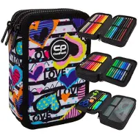 CoolPack Piórnik 3-komorowy z wyposaeniem Jumper 3 Diary