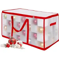 Relaxdays Weihnachtskugel Aufbewahrungsbox