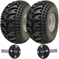 Parnells 22x11.00-8 Open Centre P308 ATV Trailer Kit Räder & ALKO Achsen 310kgs Kapazität