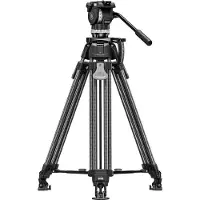 Leofoto LVF-163C+FH-20 Videostativ-Bausatz
