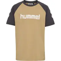 Hummel T-Shirt Hmljr Logo Jungen in CORNSTALK | Gr.: 122/128