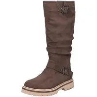 Rieker Damen-Schaftstiefel Mud-Braun, Farbe:braun, EU Größe:40