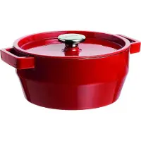 Pyrex Kasserolle Slowcook Round Red 3,6 L