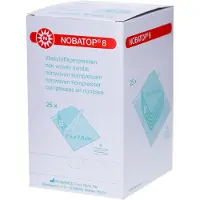 Noba Nobatop 8 Kompressen 7,5x7,5 cm steril 25x5 St