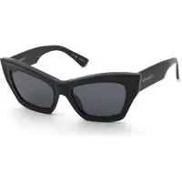 Nina Ricci SNR434 Nero lucido 56/19/140 Damen Sonnenbrillen