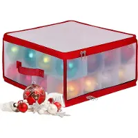 Relaxdays Weihnachtskugel Aufbewahrungsbox