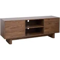 Oviala TV-Schrank 160 cm aus dunklem Holz - Bowy