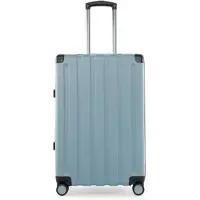 Hauptstadtkoffer - Q-Damm - Mittelgroßer Hartschalen-Koffer XL Erweiterung Trolley Reisekoffer Doppel-Rollen Dehnfalte Hardshell Suitcase expandable, TSA, 68 cm, 89 Liter,Pool blau