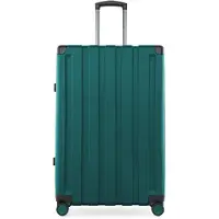 Hauptstadtkoffer - Q-Damm - Großer Koffer Trolley Hartschalenkoffer XXL Erweiterung, expandable Suitcase 77cm, 133 Liter,Aquagrün