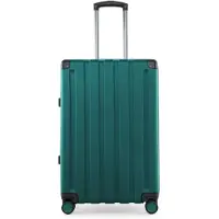 Hauptstadtkoffer - Q-Damm - Mittelgroßer Hartschalen-Koffer XL Erweiterung Trolley Reisekoffer Doppel-Rollen Dehnfalte Hardshell Suitcase expandable, TSA, 68 cm, 89 Liter,Aquagrün