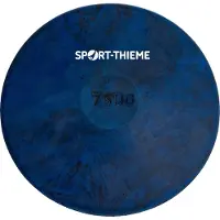 Sport-Thieme Übungsdiskus "Wave", Blau, 750 g