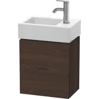 Duravit Waschtischunterbau L-CUBE 400x364x241mm Ans re nussbaum gebürstet