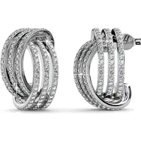 MYC Paris Cherish Ohrringe - Silber und Kristall