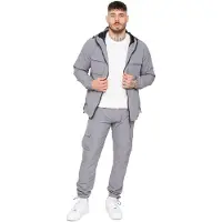 Enzo Milano | Herren Poly Cargo-Trainingsanzug Set