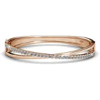 MYC Paris Criss Armbänder - Roségold und Kristall