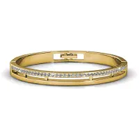 MYC Paris Elegante Armbänder - Gold und Kristall