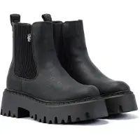Buffalo Aspen Chelsea Chelsea Boot Schwarz