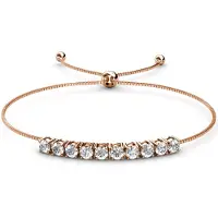 MYC Paris Crystal Mia Armbänder - Roségold und Kristall