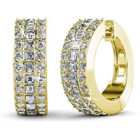 MYC Paris Olena Ohrringe - Gold und Kristall