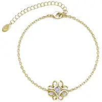 MYC Paris Narzissenarmbänder - Gold und Kristall