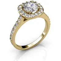 MYC Paris Kuscheliger Ring - Gold und Kristall