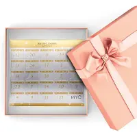 MYC Paris Adventskalender 12 Juwelen, 11 Perlen und 1 Überraschung - Roségold und Kristall