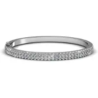 MYC Paris Glamour Armbänder - Silber und Kristall