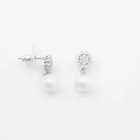 U.s. polo assn. US Polo Assn Jewellery Soleil Rhodium-Ohrringe