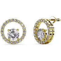 MYC Paris Desiree Ohrringe - Gold und Kristall