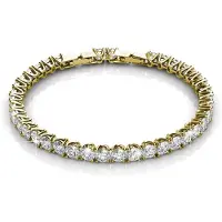 MYC Paris Venus Armbänder - Gold und Kristall