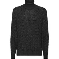 Philipp Plein Rollkragenpullover Monogram