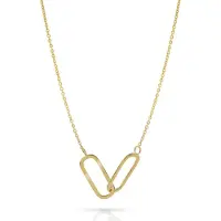 Orphelia 'Rose' Halskette für Damen aus 925er Sterlingsilber – Gold ZK-7561/G