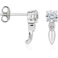 Orphelia Ohrstecker für Damen, 925 Sterlingsilber, Silber ZO-5110