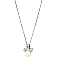 Orphelia 'Elisabeth' Damen 925 Sterling Silber Kette mit Anhänger - Silber ZH-7511