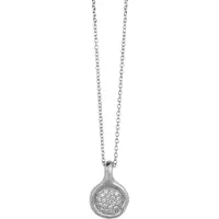 Orphelia Damen-Kette aus 925er Sterlingsilber mit Anhänger – Silber ZH-4849