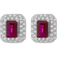 Orphelia 'Jackie' Ohrstecker für Damen aus 925er Sterlingsilber - Silber ZO-7237/RU