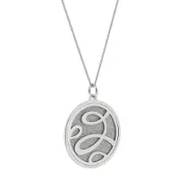 Orphelia 'Serena' Damenkette mit Anhänger aus 925er Sterlingsilber - Silber ZH-7096