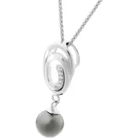 Orphelia 'Eden' Damenkette mit Anhänger aus 925er Sterlingsilber – Silber ZH-7116