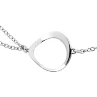 Orphelia 'Renée' Halskette für Damen, 925er Sterlingsilber, Silber/Rosé, ZK-7181